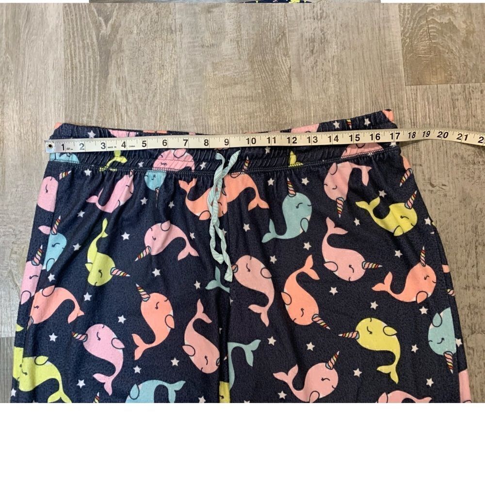 Briefly stated unicorn whales xL (16-18) Lounge pants - Picture 7 of 9